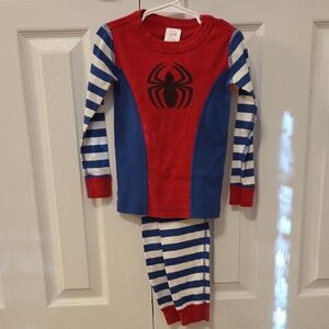 Hanna Andersson Spiderman Long Johns, Size 4/100cm